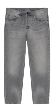 Pants Carhartt WIP Unisex Newel Pant Black Light Used Wash