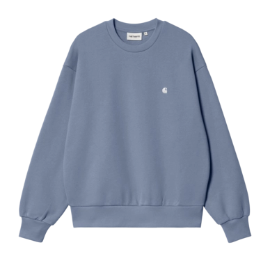 Sweatshirt Carhartt WIP Women Casey Bay Blue / Silver