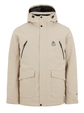 Veste de Ski Protest Homme Prteidem Bamboo Beige
