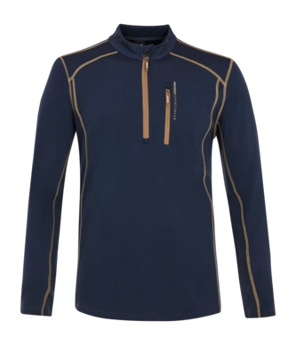 Skipully Protest Men Prtkurano 1/4 Zip Top Blue Nights