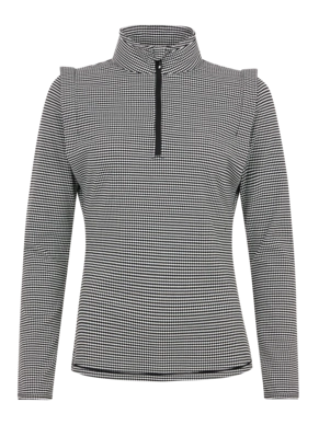 Pull de Ski Protest Femme Prtkazbegi 1/4 Zip Top True Black