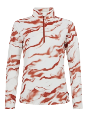 Skipully Protest Women Prtrikoti 1/4 Zip Top Uluru Rust