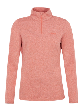 Pull de Ski Protest Women Fabrizm 1/4 Zip Top Tosca Red