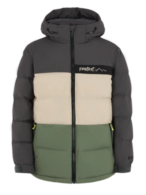 Ski Jacket Protest Boys Crow Jr Thyme