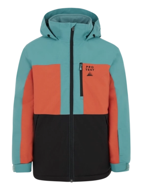 Veste de Ski Protest Garçon Prtbuzzerd Jr Atlantic Green