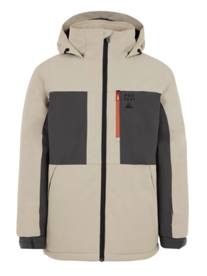Ski Jas Protest Boys Prtbuzzerd Jr Bamboo Beige