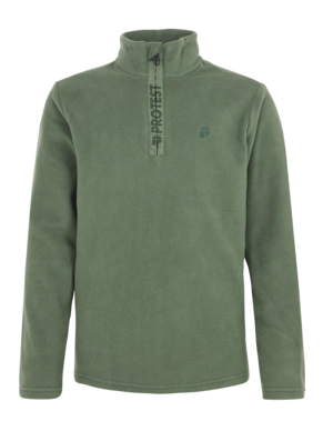 Skipully Protest Boys Perfecty Jr 1/4 Zip Top Thyme