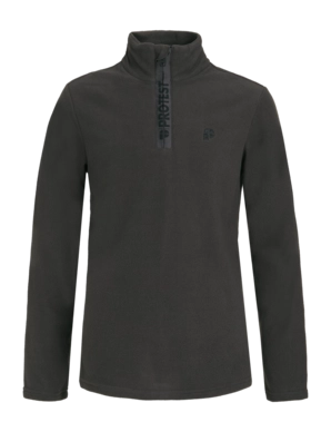 Skipully Protest Boys Perfecty Jr 1/4 Zip Top Deep Grey