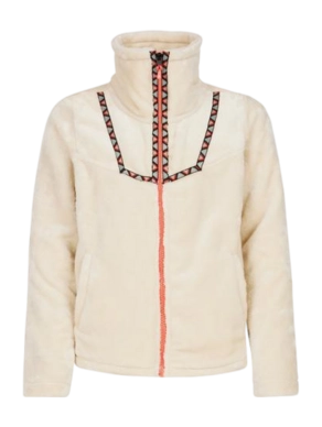 Vest Protest Girls Prtjettoi Jr Full Zip Top Kitoffwhite
