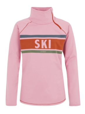 Pull de Ski Protest Fille Prtrieda Jr 1/4 Zip Top Cameo Pink