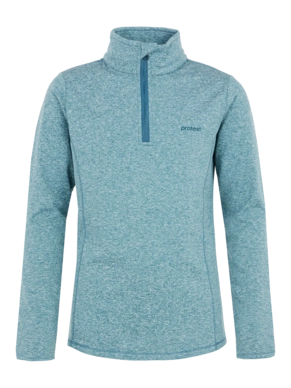 Skipully Protest Girls Fabrizom Jr 1/4 Zip Top Jewel Blue
