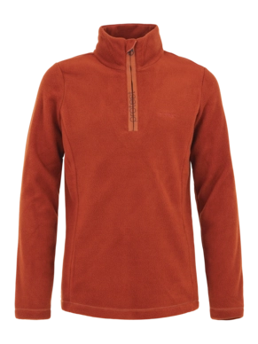 Ski Sweatshirt Protest Girls Mutey Jr 1/4 Zip Top Uluru Rust
