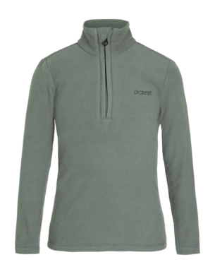 Skipullover Protest Prtmute Td 1/4 Zip Top Kinder Misty Grey