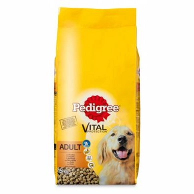 Hondenbrokken Pedigree Adult Gevogelte 15 kg
