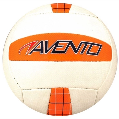 Balle de Volley de Plage Avento Soft Touch Blanc Orange