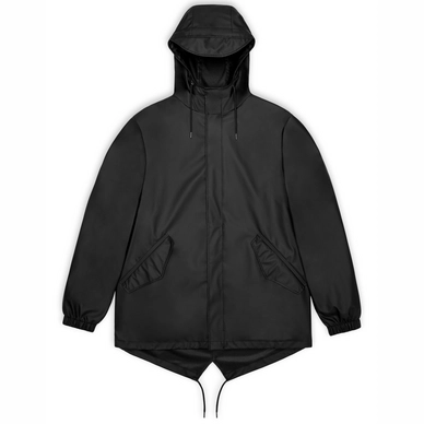 Jacket Rains Unisex Fishtail Jacket Black