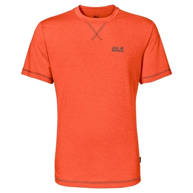 T-Shirt Jack Wolfskin Crosstrail T Mango Orange Herren