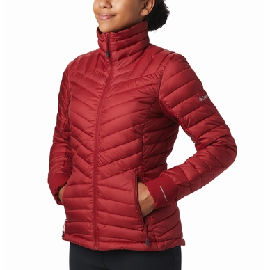 Jas Columbia Women Windgates Beet Heather