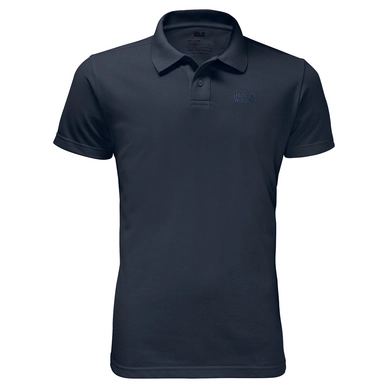Polo Shirt Jack Wolfskin Men Pique Blue