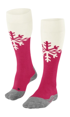 Skisocken Falke SK2 Intermediate Damen Rose