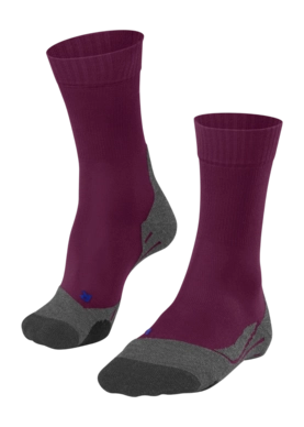 Wandelsokken Falke Women TK2 Explore Cool Dark Mauve