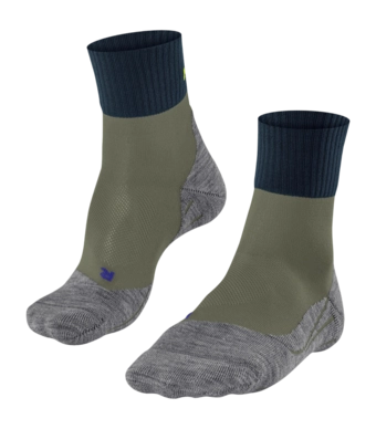 Hiking Socks Falke Men TK2 Explore Cool Short Calla Green