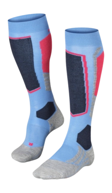 Chaussettes de Ski Falke Women SK2 Intermediate Bleu Note