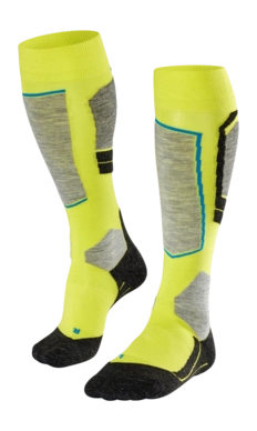 Skisocken Falke SK4 Advanced Herren Limepunch