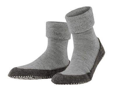 Slippers Falke Men Cosyshoe SO CP Grey Melange