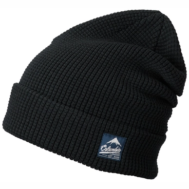 Muts Columbia Unisex Lost Lager Waffle Beanie Black