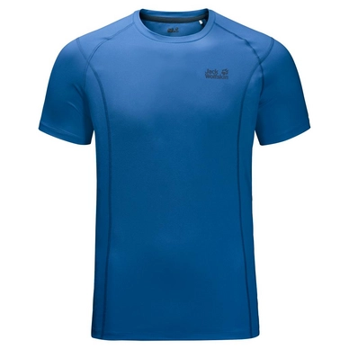 T-Shirt Jack Wolfskin Hollow Range T-Shirt Electric Blue Herren
