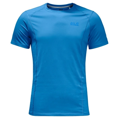 T-Shirt Jack Wolfskin Hollow Range Brilliant Blau Herren