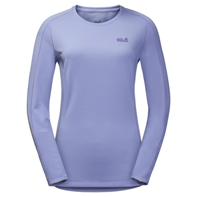 Long Sleeve T-Shirt Jack Wolfskin Women Hydropore Lavender