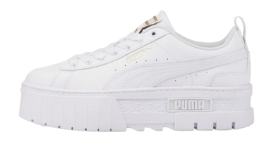 Sneaker PUMA Mayze Lth Kinder PUMA White PUMA Team Gold