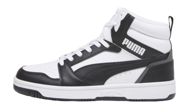 Sneaker PUMA Rebound v6 Herren PUMA White PUMA Black Shadow Gray PUMA White