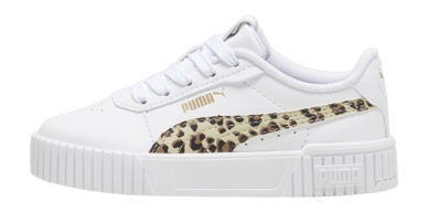 Sneaker PUMA Carina 2.0 Animal Update PS Kinder PUMA White Putty PUMA Gold