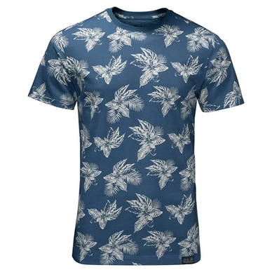 T-Shirt Jack Wolfskin Tropical T Ocean Wave All Over Herren
