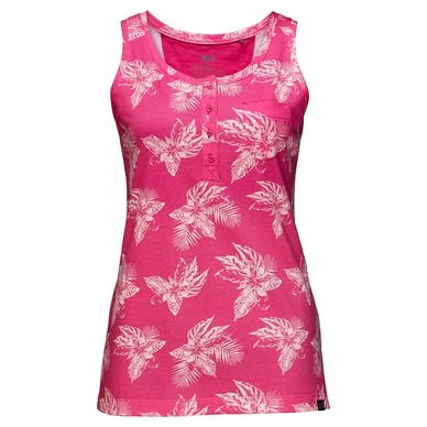 Débardeur Jack Wolfskin Tropical Top Women Tropic Pink All Over