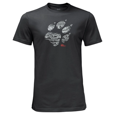 T-Shirt Jack Wolfskin Laguna Paw T Phantom Herren