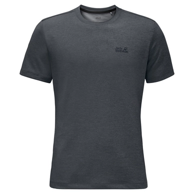 T-Shirt Jack Wolfskin Hydropore T Homme Dark Iron