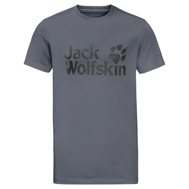 T-shirt Jack Wolfskin Men Brand T Pebble Grey