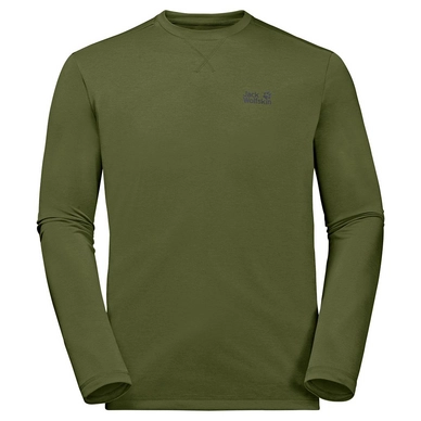 Longsleeve Jack Wolfskin Crosstrail Longsleeve Cypress Green Herren