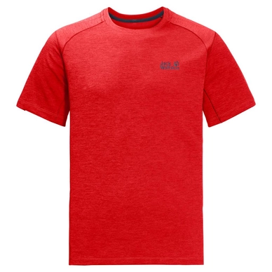 T-Shirt Jack Wolfskin Hydropore Xt Fiery Red Herren