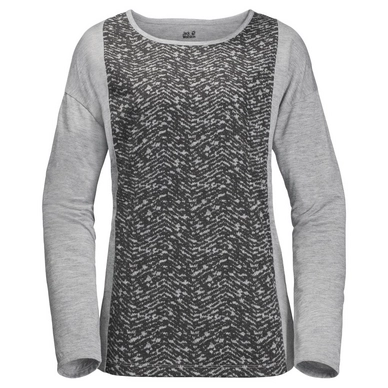 Longsleeve Jack Wolfskin Moro Panel Longsleeve Alloy Damen