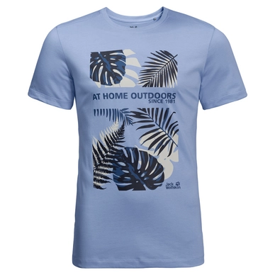 T-Shirt Jack Wolfskin Mens Palm Cove Blue