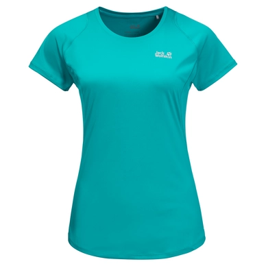 T-Shirt Jack Wolfskin Women Sierra Aquamarine