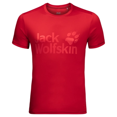 T-Shirt Jack Wolfskin Men Sierra Ruby Red