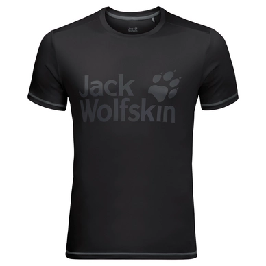T-Shirt Jack Wolfskin Men Sierra Black