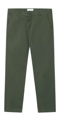 Broek KnowledgeCotton Apparel Men Luca Slim Twill Chino Forrest Night