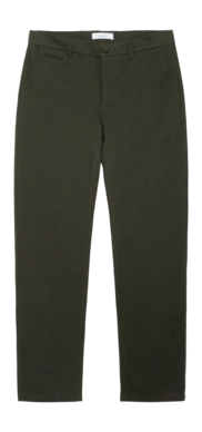 Broek KnowledgeCotton Apparel Men Chuck Regular Chino Twill Forrest Night